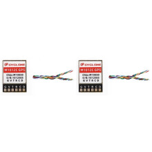 2X M1012C M10 GPS Module with Compass NMEA UBX Output Protocol for FPV RC Airplane Helicopter FPV Racing Drone