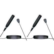 2X GC411 Instrument Pickup Wired Violin Microphone Musical Instrument Condenser Mics Omnidirectional Pickup with 5M Wire