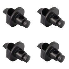 4pcs 1.5CM Universal Microphone Crossbar Clip Microphone Crossbar Mount Mic Holder Clamp Adjustable Microphone Arm Clip