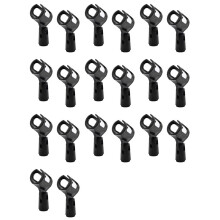 20pcs Universal Microphone Stand Clips Adjustable Mic Clamp Mount Holders for Secure and Flexible Placement