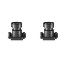2X HD F1.0 2.8mm 5.0MP 1/2.7In with IR 650nm Filter Super Starlight M12 Mount Lens for CCTV Full Color Night Vision