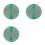 3pcs 10cm/3.94inch Polarization  Disk MWO Optical Disk Multi-Wave Oscillator Antenna Ornaments 1