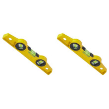 2X Portable Magnetic Spirit Level 3 Bubble High Precision Aluminum Alloy Construction Measurement Bubble Level Gauge