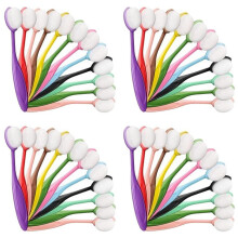 48Pcs Colored Ink Blending Brushes, Crafting Ink Background Blender for Blender Paper Stencil, Painting, Drawing