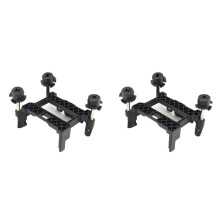 2X Front ACC Sensor Mount Holder Fixing Clip Bracket for 500X Tipo II Renegade Stelvio Giulia