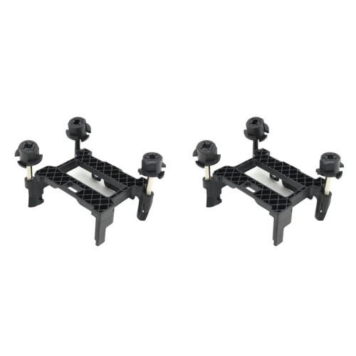 2X Front ACC  Sensor Mount Holder Fixing Clip Bracket for  500X Tipo II  Renegade  Stelvio Giulia