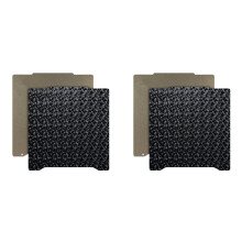 2X dla Prusa PEI Płyta Konstrukcyjna 196,3X190 mm Dwustronna Blacha Stalowa Sprężynowa PEI PEO Podgrzewana Płyta PEI-B