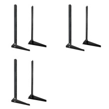 6x TV Bracket for 32-65inch TV Universal Fixed TV Stand Holder Universal Table Top TV Stand Pedestal TV Stand Legs