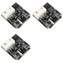 3X USB-C to Serial Port UART Board Module Isolated USB to TTL Module 3.3V TYPE-C Download Cable Upgrade Brush Industrial