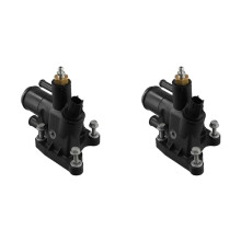 2X New High Quality Car Radiator Water Pipe Thermostat Housing 04892116AC 04892116AB for Journey Auto Parts