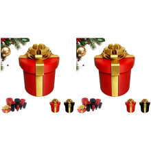2X Annoying Nested Screw Gift Box - Reusable Funny Prank Gift Box for Christmas, WhiteElephant & Birthdays A