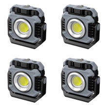 4X Portable LED Camping Tent Light Rechargeable Searchlight Outdoor Emergency Lighting Waterproof Hanging Night Lamp