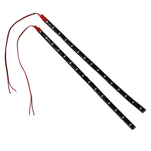 6 X String Lights 15 LED Strips 30 cm Red Light Chain 12V 1
