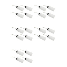20Pcs Sewing Machine Oiler,120ml Oil Dispenser with Long Angled Spout,Screw Cap Extended Spout Oil Bottle