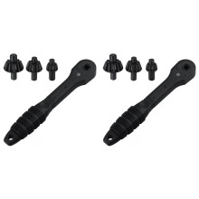 2X 2-in-1 Ratchet Drill Chuck Key Wrench Universal Chuck Key Replacement Tool for Drill for Most Electric Drills
