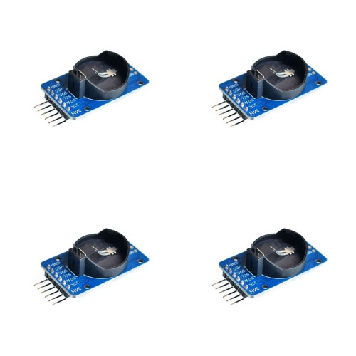 4X DS3231 AT24C32 IIC Module Precision Clock Module Memory 3.3V/5V Temperature Sensor Portable Module