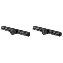 2X Wireless Multimedia Remote Control 7 Keys LED Car Controller Volume Adjuster Answer for Multimedia Navigation Player