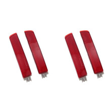 2 Pair Car LH+RH Reflector Rear Bumper Light for MURANO 2015-2021 Warning Light Fog Light 26565-8990B 26560-8990B