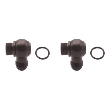 2X 10AN an-10 Car Banjo Adapter to ORB-10 7/8in Aluminum Bolt Aluminum Precision Automotive Connector for Car