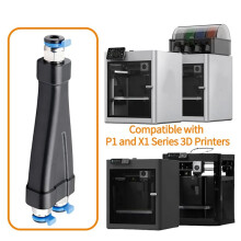 4X for X1 X1C P1S P2S 2 in 1 PTFE Adapter Material Pipe Expansion Port AMS Connect Modules 3D Printer Parts