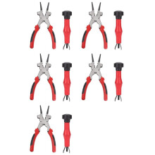 5X MIG Welding Pliers, 8Inch Multifunction Carbon Steel MIG Welding Pliers with Insulated Handle, Mig Nozzle Cleaner