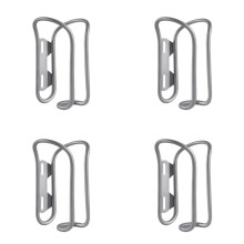 4X Bicycle Kettle Rack Titanium Alloy Hollow Riding Water Bottle Cage Holder with Screws Style B