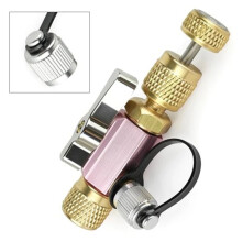 2X R410A Vacuum-Rated Valve Core Removal Tool 5/16Inch Female Flare X 1/4Inch Male Flare Efficient Valve Core Removal