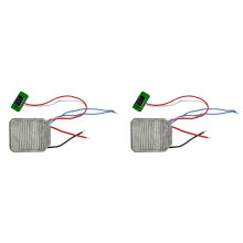 2X for Delixi 12-Inch Electric Chain Saw Control Panel with Light Cord Brushless Lithium Battery Electric Chain Saw Con