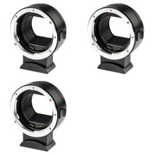 3X EF-EOSR Automatic Adapter EF Auto Focus Lens Adapter for EF and EF-S Lens DSLR Lens EF Port