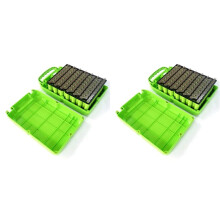 2X 48V 30A E-Bike Battery Case Storage Box 13S 8P 18650 Holder Nickel Strip Electric Motorcycle Protection Circuit Green