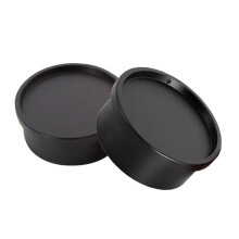 2X Fully Metal Telescope Lens Dust Cap Protection Cover 2 Inch for Astrophotography Black