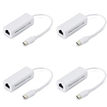 4X Network Card USB Type-C to Rj45 100M Driver-Free Network Card Converter Network Cable Adapter Ethernet Adapter A