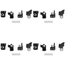 4X Car Front Bumper Headlight Bracket HeadLamp Repair Kit 5N0998225B for 2012-2017 Left