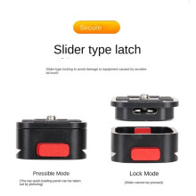 2X Universal Quick Release Portable Stabilizer Tripod Slide Rail for Action Camera Stand PTZ Quick Release Base C