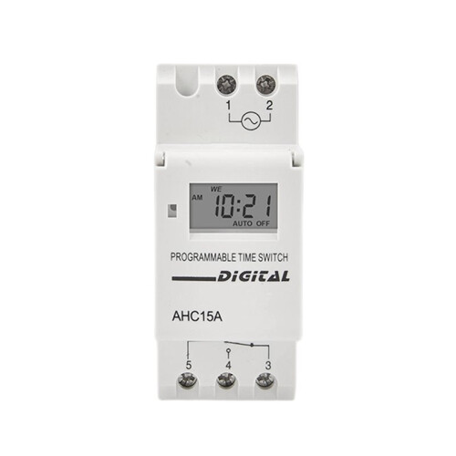 2X 220V Miniature   Timer AHC15A Fully Automatic Electronic  Controller Timer 1