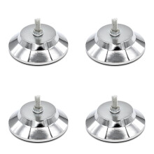 4X Matériel Métallique de Niveleurs de Jambe de Table de Billard pour Table de Football/Soccer