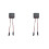 2X Solar Charge Controller 10A 12V, Waterproof Intelligent Solar Panel Controller for AGM, Gel & Lithium Batteries 1