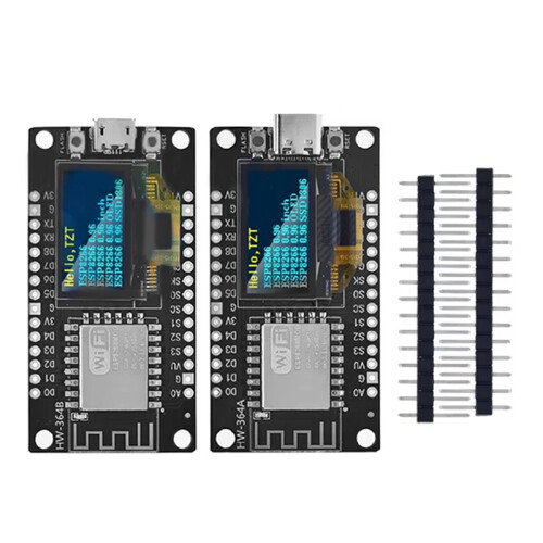 4X ESP8266 V3 Development Board with 0.96 Inch OLED Display CH340 ESP-12F WiFi Module Parts for /Micropython B