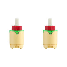 2X JL01GJ Shower Cartridges Replacement,40mm Faucet Cartridges Replacement,for Replaces Cartridges Tub and Shower Valve