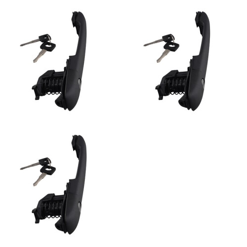3X 0007601359 Door Handle with Lock  for  Sprinter 2-T Box 901 902 1995-2006