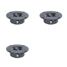 3Pcs 4 Inch Tweeter Speaker 8 Ohm 30-60W HIFI Speaker Silk Film Dome Audio Treble Speaker for Family Horn Broadcasting