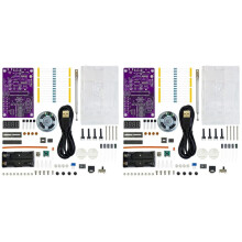 2X FM Radio Assembly Kit Nixie Tube Display Teaching Training DIY Production of Monolithic Welding Parts