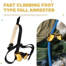 2X Conjunto de Ascensor para Pé Direito, para Corda de 8-13mm, Equipamento Rápido para Escalada, Espeleologia, Montanhismo e Arboricultura