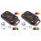 2X Chameleon V3.0 RFID  Chip Reader+16XUID Keychain  Card Emulator ID IC 125K 13.56M Tag Copyer NFC Reader 1