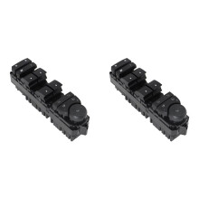 2X 15906881 Window Control Window Glass Lifting for Escalade Chevy Silverado Yukon Sierra 2007-2014