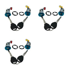 3X Car Door Lock Cylinder with Key Kits H0600-3J125 H06003J185 for Altima Frontier Pathfinder H06000W000