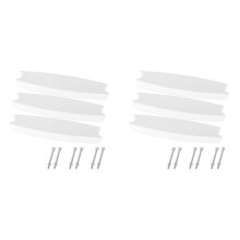 6PCS Universal Swimming Pool Ladder Steps, Swimming Pool Replacement Ladder Steps,with Stainless Steel Bolts