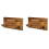 2X  Pong Paddle Holder Wall Mount Storage Rack - Table Tennis Racket Display Accessories Organizer 1