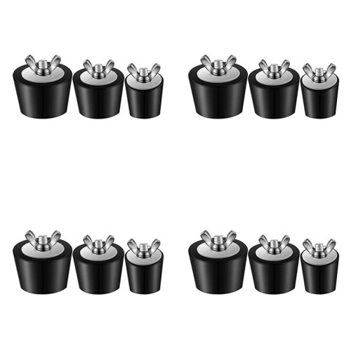 12X 3 Sizes Rubber Pool Plug Pool Return  Plug Pool Plug Splitter Plug Pool Plug for Above Ground Pool Inground Pool