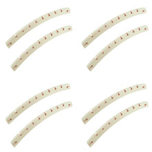 Conjunto de 8 Barras de Madeira Destacáveis para Rede de 40 cm (15,75 Polegadas) para Uso Externo
